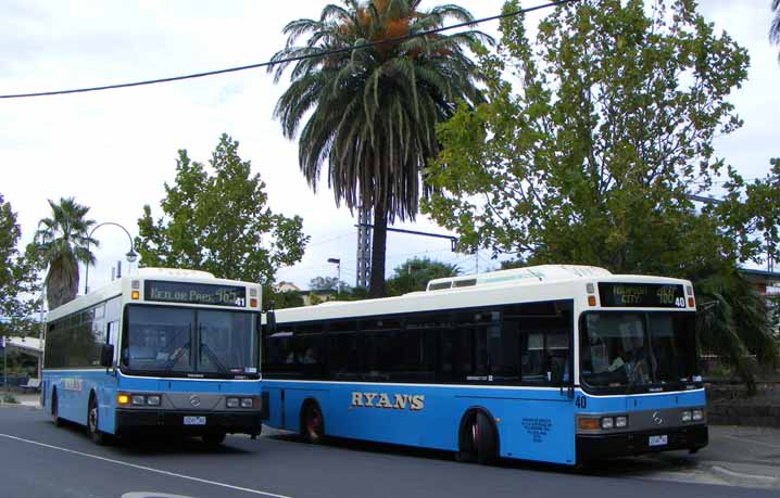 Ryans Mercedes O405NH Volgren 40 & 41